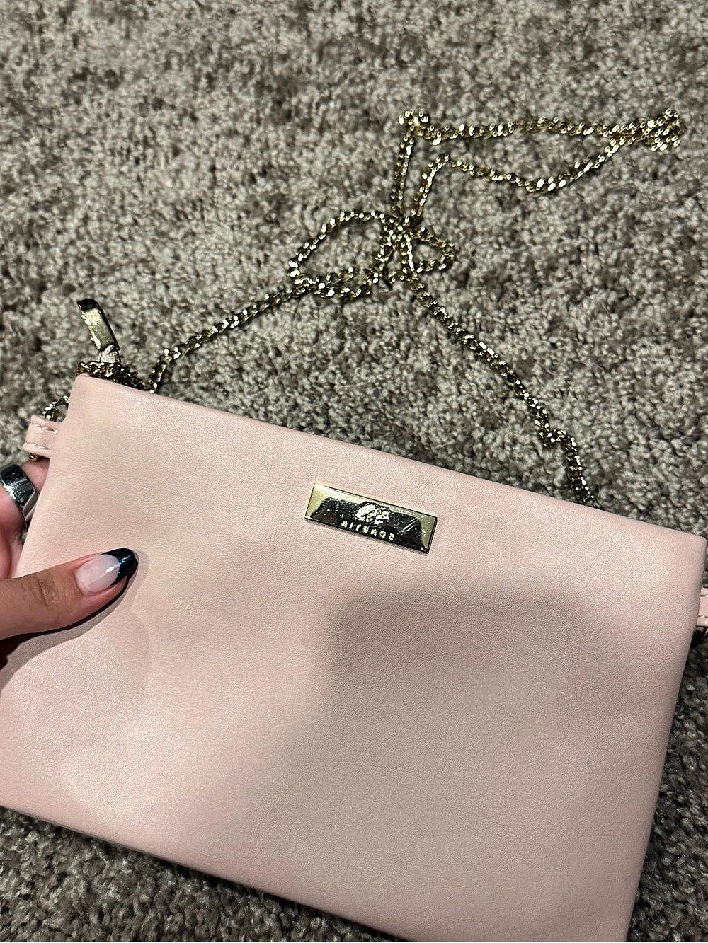 KATE SPADE Pink Chain Clutch - Picture 2 of 5